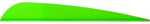 AAE Trad Vane Bright Green 4 in. 50 pk. Model: TRAD40BG50