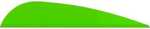 AAE Trad Vane Bright Green 3 in. 50 pk. Model: TRAD26BG50