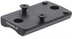 Truglo Red Dot Sight Mount Steel Black For Shotguns W/vent Rib