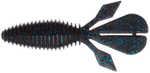 Palmetto Bugz 4in Black Blue Flake 5pk Model: Pbug-02pk5