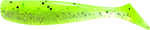 Quiver Shad 4in 5pk W/jh Lime Slice Model: E-vqsj40-05