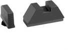 5L Tall Optic Compatible Serrated Sight Set For GlockÂ®