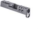 Zaffiri Precision ZPS.2.HC.SG ZPS.2 Custom Slide Fits Springfield Hellcat Sniper Gray 17-4 Stainless Steel