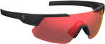 Magpul Mag104410011140 Defiant Eyewear Gray Red Lens Black Frame