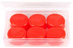 Allen Company ULTRX Silicone Putty Ear Plugs NRR 22dB Red 3 Pairs Includes Clear Storage Case 4123