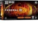 Federal Fusion 300 Winchester Magnum 180 Gr Polymer Tipped Rifle Ammo