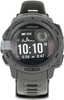 Garmin Instinct Fitness Tracker Watch Graphite 45mm Solar Compatible With iPhone/Android Bluetooth/ANT+ GPS Yes