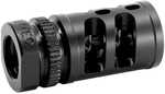 GrovTec G-COMP Compensator 9mm 1/2X28 Thread Pitch Nitride Finish Black GTHM351