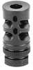 GrovTec G-COMP Compensator 9mm 1/2X36 Thread Pitch Nitride Finish Black GTHM352