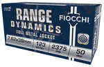 Fiocchi Rifle 7.62X39 123 Grain Full Metal Jacket Ammo 50 Round Box