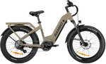 Rambo Bikes SAV20FDE The Savage 2.0 Step Thru FDE Shimano High Performance 8 Speed 750W-1000W Rambo Hub Motor Up To 30Mp