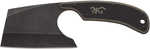 Browning 3220322B Cutoff Camp Boxed 2.50" Fixed Cleaver Plain Black Black Oxide Stonewashed 9Cr14MoV SS Blade, Black/Tan