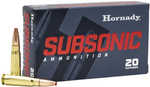 Hornady Subsonic Varmint 7.62X39mm 255 Gr Sub-X (SX) Ammo 20 Round Box