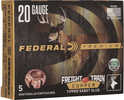 Federal Premium Freight Train 20 Ga 3" Slug Shot Ammo 5 Round Box