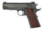 Colt 1911 Combat Commander 9mm Luger 4.25" Barrel 9+1 Rounds Blued Finish Checkered Black Cherry G10 Grip