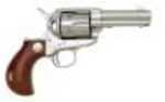 Cimarron Thunderer Stainless Steel Revolver 45 Colt 3.5" Barrel Walnut Smooth Grip Frame/Finish CA4506