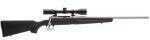 Savage Arms 22677 Axis II XP Rifle 6.5 Creedmoor 22" Barrel 4 Rounds Stainless Steel Black Stock With Scope