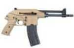 Kel-Tec Keltec 22 Long Rifle Semi-Auto Pistol PLR-22 10.1" Barrel 26+1 Rounds Blued/Tan with Picatinny Rail