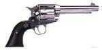 Revolver Ruger Vaquero Stainless 44 Magnum 5.5" Barrel Black Micarta Grips Fixed Sights