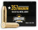 357 Magnum 20 Rounds Ammunition Armscor Precision Inc 158 Grain Full Metal Jacket