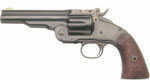 Cimarron Model No.3 Schofield 38 Special Single Action Revolver 5" Barrel 6 Round Walnut Grip Blued