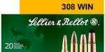 308 Winchester 20 Rounds Ammunition Sellier & Bellot 150 Grain Soft Point