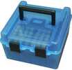 MTM Deluxe Ammo Box Handle WSM WSSM Ultra Mag 100 Rounds Clear Blue