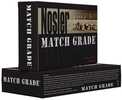 Nosler Match Grade Rifle Ammunition .338 Lapua Magnum 300 Grain HPBT CC Match Bullet and Brass, 20 Rounds