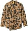 Browning Wasatch-Cb Shirt Button-Front 2 Pocket Vintage Tan Camo 2Xl