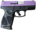 Taurus G3C "Purple Sparkle" T.O.R.O. Handgun 9mm Luger 12 Rd Magazines 3.2" Barrel Black Frame Purple Slide Optic Ready