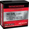 Winchester Bullets 30-30 Win 150 Grain Flat Nose Lead 100 Count