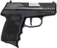 SCCY DVG Semi-Auto 9mm Luger Pistol 3.1" Barrel (2)-10Rd Mag Dot Front Sight Windage Adjustable 2-Dot Rear Black Polymer Finish