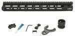 Bravo Company MLOK Compatible Modular Rail (MCMR) Black AR Rifles 15" BCM-MCMR-15-556-BLK