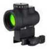 Trijicon Miniature Rifle Optic (MRO) Sight 2.0 MOA Adj Green Dot with Lower 1/3 Co-Witness Levered QR Mount, Matte Black