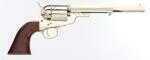 Taylor Uberti Richards Mason Navy Grip Revolver 7.5" Octagon Barrel Nickel Plated 38 Special