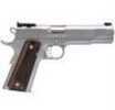 Kimber Stainless Target II .45 ACP 5" Barrel Steel Pistol Adjustable Sights 7rd Magazine Rosewood grips