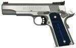 Colt Gold Cup Lite Semi Automatic Pistol 38 Super 5" Barrel 8 Round Blue G10 Checkered With Scallop Grip Top Stainless Slide