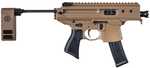 SIG Sauer MPX Copperhead Semi Automatic Pistol 9mm Luger 3.5" Barrel 20 Round Flat Dark Earth