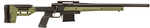 Howa 1500 Oryx Mini Action Bo RIfle 223 Remington 20" Barrel 10 Round Capacity Aluminum Chassis OD Green Stock Black