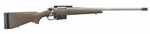 Ruger Hawkeye Long-Range Hunter Bolt Action Rifle 6.5 PRC 22" Barrel Speckled Black/Brown