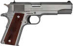 Colt Pistol 1911 Government 45 ACP 5" Barrel 7 Round Stainless Steel Frame Rosewood Grip