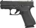 Glock G43X MOS Compact 9mm Luger 3.41" 10+1 Black Polymer Frame Interchangeable Backstraps Grip Fixed Sights
