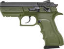 IWI Jericho 941 Enhanced Semi-Auto Pistol 9mm Luger 4.4" Barrel (2)-16Rd Mags Adjustable Sights Black Slide OD Green Polymer Finish