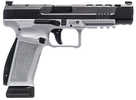 CANIK TP9 METE SFx Striker Fired Semi-Auto Full Size Pistol 9mm Luger 5.2" Barrel (1)-18Rd & (1)-20Rd Magazines 3 Dot White Sights Optic Ready Black Slide Finish