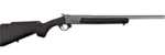 Traditions Outfitter G3 Break Action Single Shot Rifle .357 Magnum 22" Lother Walther Fluted Barrel 1 Round Capacity Drilled & Tapped Black Synthetic Stock Stainless Cerakote Finish