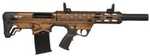 GForce Arms GFY-1 Semi-Automatic Shotgun 12 Gauge 3" Chamber 18.5" Barrel (1)-5Rd Magazine Flip Up Front & Rear Sights Aluminum Stock American Flag Burnt Bronze Finish