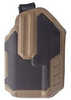 BLACKHAWK! Omnivore Surefire X300A Multi-Fit Holster Belt Left Hand Black/Tan Fits More Than 150