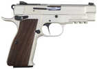 EAA Girsan MCP35 Semi-Automatic Pistol 9mm Luger 3.88" Barrel (1)-15Rd Magazine Fixed Sights Wood Grips Silver Finish