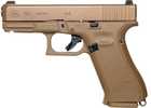 Glock 19X Semi-Automatic Pistol 9mm Luger 4.6" Barrel (2)-17Rd Magazines Flat Dark Earth Polymer Finish