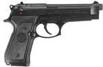 Beretta M9 Semi-Automatic Pistol 9mm Luger 4.9" Barrel (1)-15Rd Magazine Black Plastic Grips Matte Black Finish